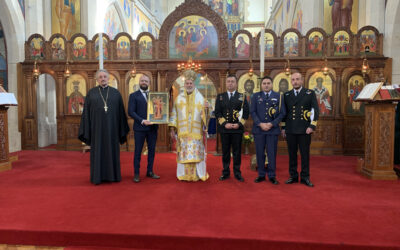 Archbishop Nikitas and Bishop Maximos visited us on 7 & 8 November