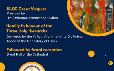 Three Holy Hierarchs special event on 29 January 2024